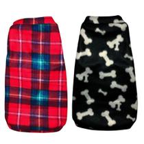 Kit 2 Roupas Para Cachorro - Suéter De Inverno Egg