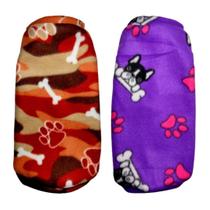 Kit 2 Roupas Para Cachorro - Suéter De Inverno Egg