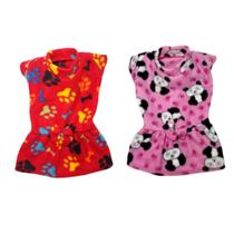 Kit 2 Roupas Para Cachorro - Vestidos Inverno Egg