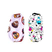 Kit 2 Roupas Para Cães - Pijamas Estampados Eg