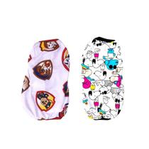 Kit 2 Roupas Para Cães - Pijamas Estampados G Kit 2 Roupas Para Cães - Pijamas Estampados G
