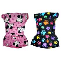 Kit 2 Roupas Para Cães - Vestidos De Inverno G/Eg