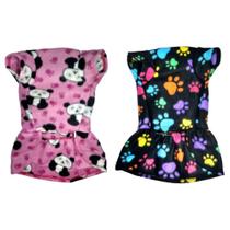 Kit 2 Roupas Para Cães - Vestidos De Inverno P/Gg - Nicapet