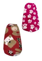 Kit 2 roupinhas soft para cachorro rosa e vermelho tam GG