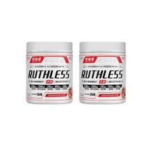 Kit 2 Ruthless 2.0 Pré-treino Sabor Morango 2x250g FNB Sport Nutrition