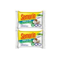 Kit 2 Sabão De Coco Em Barra Remove Manchas Da Roupa