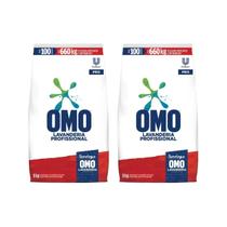 Kit 2 Sabão Em Pó Omo Multiação Sache 8 Kilos Maior Limpeza