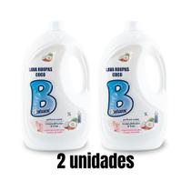 Kit 2 Sabão Liquido Coco Para bebe Lava Roupas 5 Litros Barbarex
