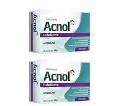 Kit 2 Sabonete Acnol Esfoliante 90g - Arte Nativa Kit 2 Sabonete Acnol Esfoliante 90g - Arte Nativa