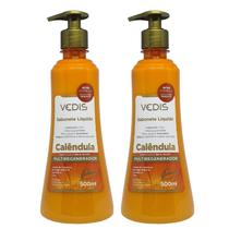 Kit 2 Sabonete De Calêndula Multiregenerador 500Ml - Vedis Kit 2 Sabonete De Calêndula Multiregenerador 500Ml - Vedis