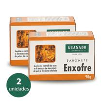 Kit 2 Sabonete De Enxofre Granado 90gramas Casa Granado