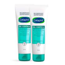 Kit 2 Sabonete de Limpeza Profunda Cetaphil Oil Control Antioleosidade Pele Oleosa a Acneica 124ml