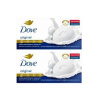 Kit 2 Sabonete Em Barra Dove Original 6 unidades 90g Cada