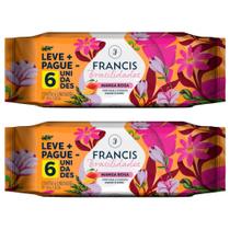 Kit 2 Sabonete em Barra Francis Brasilidades Manga Rosa com 6 Unidades 80g cada Kit 2 Sabonete em Barra Francis Brasilidades Manga Rosa com 6 Unidades 80g cada