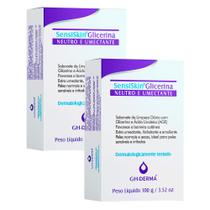 Kit 2 Sabonete em Barra GH SensiSkin Glicerina Neutro e Umectante 100g Kit 2 Sabonete em Barra GH SensiSkin Glicerina Neutro e Umectante 100g