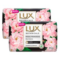 Kit 2 Sabonete em Barra Lux Botanicals Rosas Francesas 85g