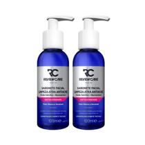 Kit 2 Sabonete Facial Review Care Antioleosidade Pele Oleosa e Sensível 120ml