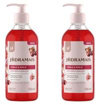 kIT 2 Sabonete Gel Cereja e Avelã Envolvente e Marcante 500 ml Hidramais kIT 2 Sabonete Gel Cereja e Avelã Envolvente e Marcante 500 ml Hidramais