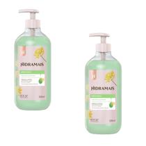 Kit 2 Sabonete Gel Erva Doce Frescor e Suavidade 500 ml Hidramais Kit 2 Sabonete Gel Erva Doce Frescor e Suavidade 500 ml Hidramais