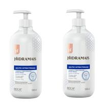 Kit 2 Sabonete Gel Neutro Antibacteriano 500 ml Hidramais