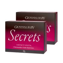 Kit 2 Sabonete Giovanna Baby Secrets 90g Kit 2 Sabonete Giovanna Baby Secrets 90g