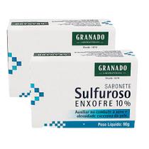 Kit 2 Sabonete Granado Sulfuroso Enxofre 10% com 90g