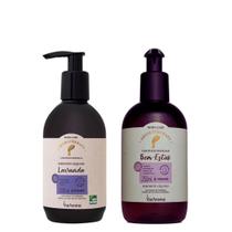 Kit 2 Sabonete Hidratante Vegano Lavanda e Bem-Estar Via Aroma