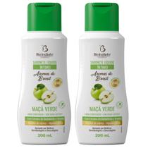 Kit 2 Sabonete Íntimo Maça Verde 200Ml - Bio Instinto