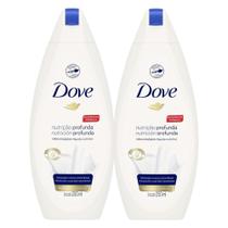 Kit 2 Sabonete Líquido Dove Nutrição Profunda 250ml Kit 2 Sabonete Líquido Dove Nutrição Profunda 250ml