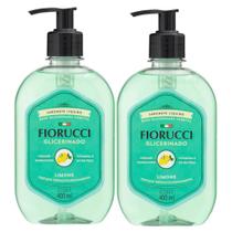 Kit 2 Sabonete Líquido Fiorucci Glicerinado Vegetal Limone 400ml Kit 2 Sabonete Líquido Fiorucci Glicerinado Vegetal Limone 400ml
