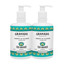 Kit 2 Sabonete Líquido Granado Chá Branco Mãos e Corpo Terrapeutics 300ml