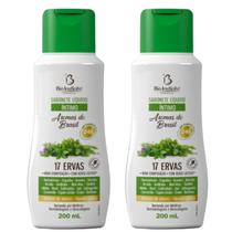 Kit 2 Sabonete Líquido Íntimo 17 Ervas 200Ml - Bio Instinto Kit 2 Sabonete Líquido Íntimo 17 Ervas 200Ml - Bio Instinto