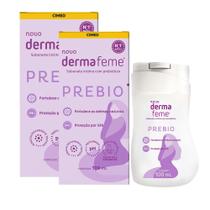 Kit 2 Sabonete Líquido Íntimo Dermafeme Prebio 100ml