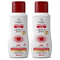 Kit 2 Sabonete Líquido Íntimo Love 200Ml - Bio Instinto Kit 2 Sabonete Líquido Íntimo Love 200Ml - Bio Instinto