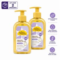 Kit 2 Sabonete Líquido João e Maria Bebê Cimed Lavanda 200ml