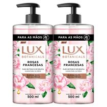 Kit 2 Sabonete Líquido Lux Botanicals Rosas Francesas 500ml
