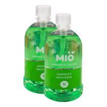 Kit 2 Sabonete Líquido Mió Mãos e Corpo Hortelã e Erva Doce 1 Litro Kit 2 Sabonete Líquido Mió Mãos e Corpo Hortelã e Erva Doce 1 Litro