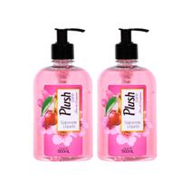Kit 2 Sabonete Liquido p Mãos Flor de Cerejeira 500ml Plush Kit 2 Sabonete Liquido p Mãos Flor de Cerejeira 500ml Plush