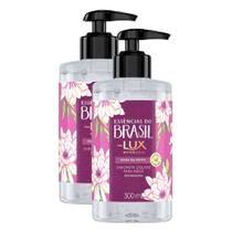 Kit 2 Sabonete Líquido para Mãos Lux Essências do Brasil Dama-da-Noite 300ml Kit 2 Sabonete Líquido para Mãos Lux Essências do Brasil Dama-da-Noite 300ml