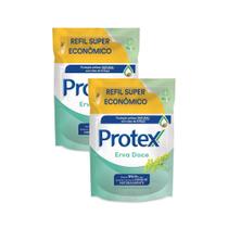 Kit 2 Sabonete Líquido Protex Erva-Doce Refil com 200ml
