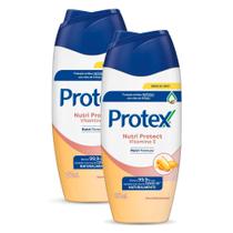 Kit 2 Sabonete Líquido Protex Vitamina E com 250ml