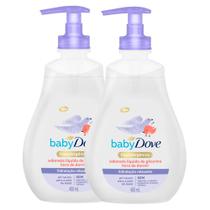 Kit 2 Sabonete Líquido Relaxante de Glicerina Baby Dove Hora de Dormir 400 ml