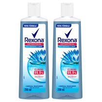 Kit 2 Sabonete Líquido Rexona Antibacterial Limpeza Profunda 250ml