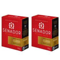 Kit 2 Sabonete Masculino Classic Senador 130G - Memphis Kit 2 Sabonete Masculino Classic Senador 130G - Memphis