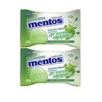 Kit 2 Sabonete Mentos Maçã Verde Sabão em Barra 80g Herbíssimo