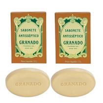 Kit 2 Sabonete Phebo Granado Antisséptico Anti Acne e Oleosidade Enxofre em Barra 90g