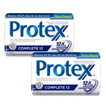 Kit 2 Sabonete Protex Complete 12 85g Kit 2 Sabonete Protex Complete 12 85g
