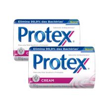 Kit 2 Sabonete Protex Cream 85g Kit 2 Sabonete Protex Cream 85g