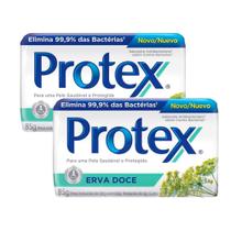 Kit 2 Sabonete Protex Erva Doce 85g