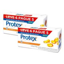 Kit 2 Sabonete Protex Vitamina E 85g cada Leve 6 Pague 5 Kit 2 Sabonete Protex Vitamina E 85g cada Leve 6 Pague 5